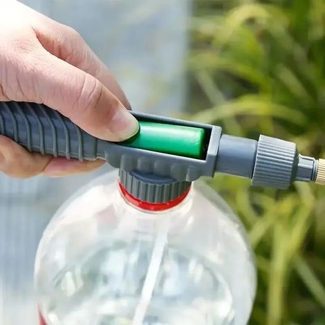 (1 pièce) Pulvérisateur haute pression portatif avec buse réglable - Pression continue, sans fil - Outil de jardinage pour le jardinage et l'aménagement paysager (1/3)