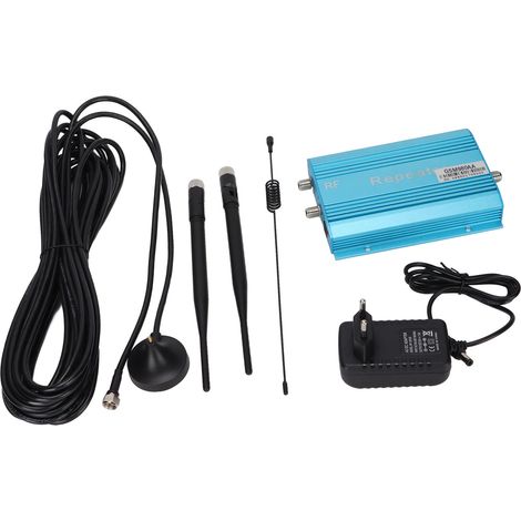 Amplificateur de signal mobile omnidirectionnel pour maison et bureau, répéteur 3G 4G 5G, prise UE 110‑240V (1/5)