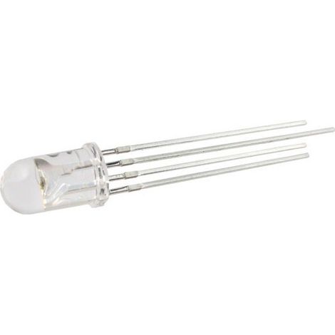 RGB-LED-Diode 5mm dreifarbig gemeinsame Anode 25º 20mA