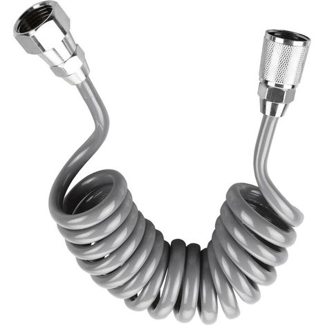 Tuyau flexible de 177 pouces, pour installation domestique dans les salles de bains ou les cuisines, adapté aux installations de plomberie résidentielles.-AquaForge (1/5)