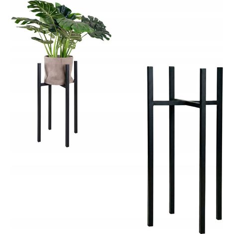 Supporto per vaso da fiori in metallo nero Loft Angers XL MAX. Vaso da fiori 29,5 cm (1/5)