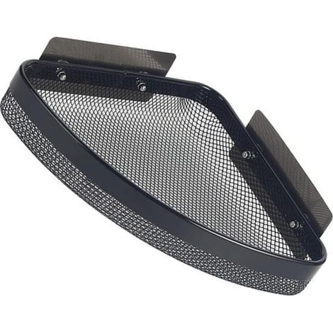 Estante esquinero adhesivo de hierro, organizador de almacenamiento de pared para baño (1/5)