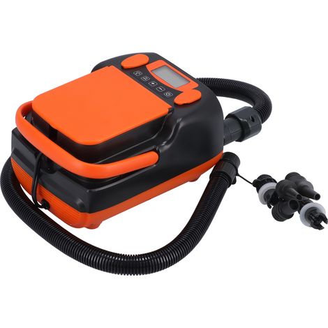 Pompe à air haute pression 16 PSI avec arrêt automatique, LED intégrée, pour paddle, prise UE 110-240 V. (1/5)
