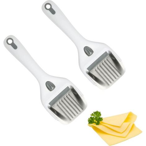 Juego de cortadores de queso ajustables de acero inoxidable para obtener rebanadas perfectas. (1/5)