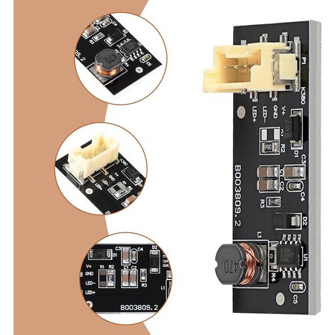 lalago B003809.2 Lot de 2 cartes de pilote arrière LED, Carte de Réparation pour Feu Arrière LED, pour X3 F25 2011-2017 63217217311 63217217312