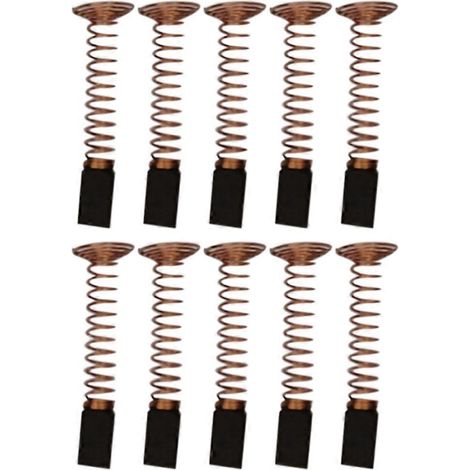 Lot de 10 balais de charbon pour moteur Dremel 3000/200 (pièces de rechange pour outils rotatifs électriques) (1/5)
