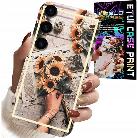 Custodia per Samsung Galaxy S25 Plus - motivo floreale girasoli (1/5)
