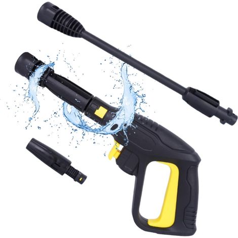 Pistola de Limpieza a Presión con Varilla Extensible para Karcher K3 K4 K5 K6 K7 Sistema de Conexión Rápida Manguera (1/5)