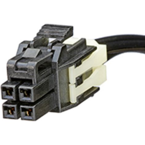 Molex Buchsengehäuse-Kabel Polzahl Gesamt 4 Rastermaß: 2.5 mm 451300401 1 St. Bag