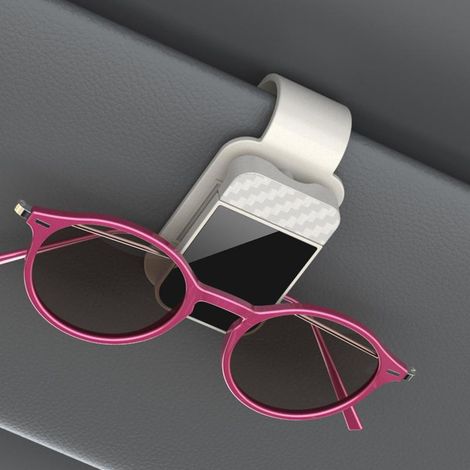 Pare-soleil de voiture, support à lunettes de soleil, cintre stable A (1/5)