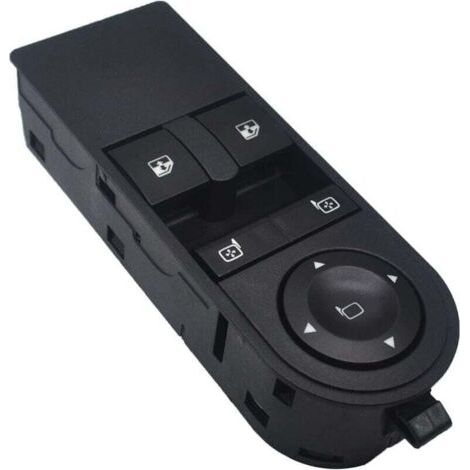Interruttore di controllo alzacristalli elettrici, pulsante alzacristalli elettrici 13228879 per Opel Astra H e Zafira B