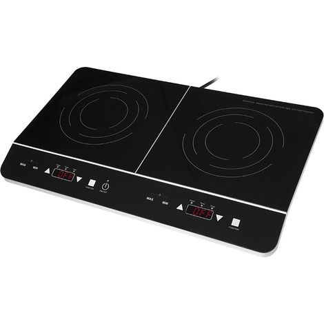 Lafe CIY 002 plaque induction portable noire 2 zones (1/5)