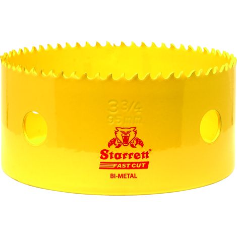 Starrett AX5210 95mm Bi-Metal Fast Cut Hole Saw (1/5)