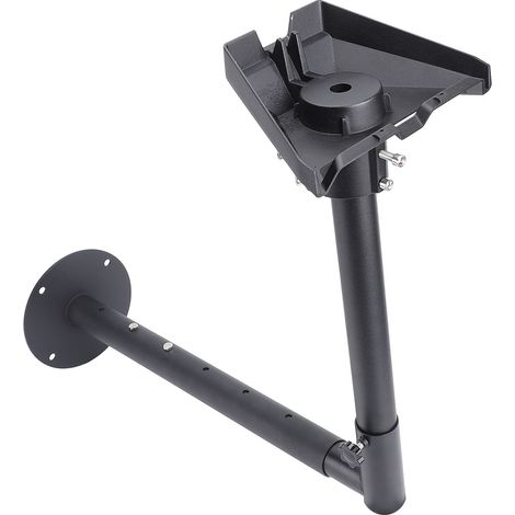 Support mural rectangulaire réglable pour antenne satellite, poteau robuste avec adaptateur pour tube, compatible avec le kit de montage Internet Gen 3 RE V4 (1/5)
