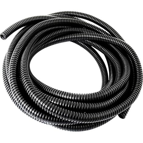 Tuyau Ondulé Pour La Protection Des Câbles électriques, Tuyau Flexible Ondulé Pour Câblage électrique Voiture, 5m Tuyau Flexible Ondulé, Pour Le Jardin, Voiture Et Le Bureau(10x13mm) (1/5)