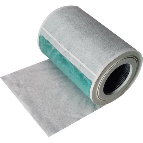 rollo de algodón filtrante, filtro electrostático PM2.5, papel de filtro de polvo, para purificador de aire y aire acondicionado. (1/5)