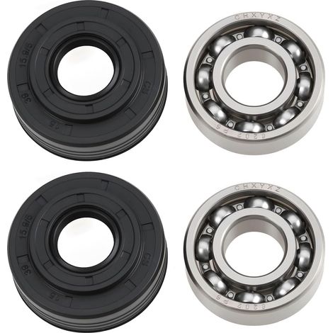 2 Crankshaft Bearing Seal Kits for Chainsaw 503932301 503932302 Compatible with Husqvarna 340 345 350 (1/5)