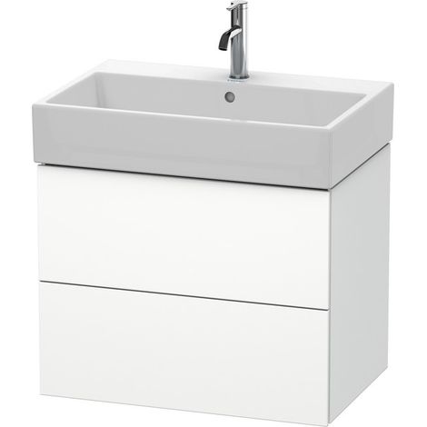 Duravit L-Cube bâti-support lavabo suspendu, 2 tiroirs, (1/5)