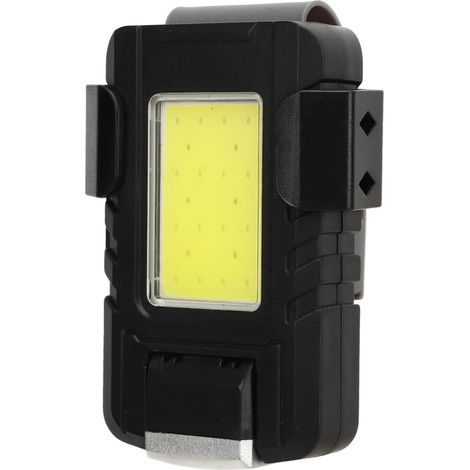 LED-Taschenlampe mit Clip zum Laufen, leicht, sicher, freihändig, zum Laufen, Joggen, Campen, Wandern und für Outdoor-Abenteuer (1/5)