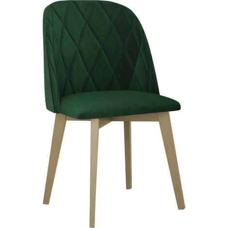 Silla Victorville 369, Roble Sonoma, 83x48x55cm, Tapiz, De madera (1/4)