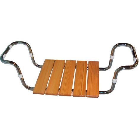 Seggiolino in larice regolabile x vasca testato tuv portata 120 kg (1/5)