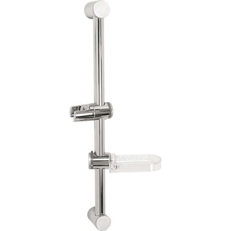 Novaservis Duschsets - Brausenstange mit Seifenschale, Chrom RAIL4,0
