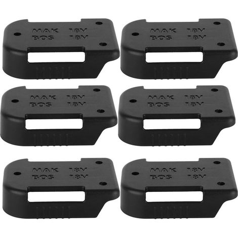 Lot de 6 adaptateurs de fixation pour batterie BOSCH 18V avec boîtier de protection (1/5)