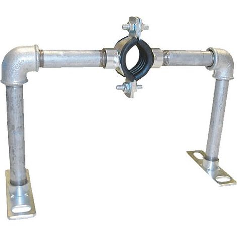 AUSTROFLEX Fixpunkt-Schelle single für Fernwärmeleitung Einzelrohr 25 x 2,3 mm
