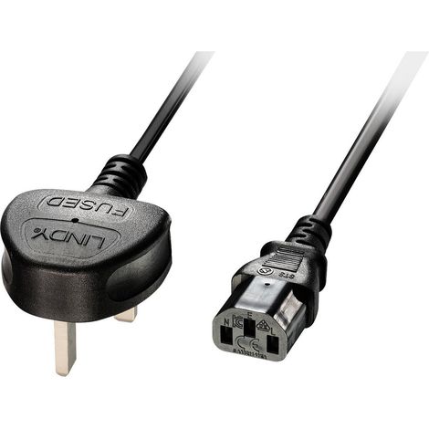 Cavo di alimentazione Lindy UK a IEC C13 2 m S-6AUTP-0025O, 30433