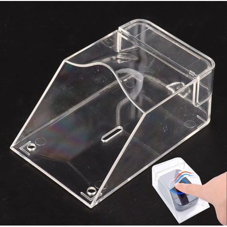 1 pieza - Cubierta impermeable para timbre - Caja impermeable transparente para timbre (timbre no incluido) - para protector de timbre (1/5)