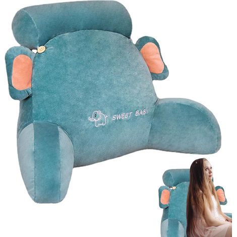 Coussin de lecture pour lit, coussin de soutien lombaire pour adulte, avec accoudoirs (1/5)