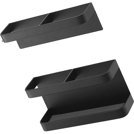 Höhenverstellbarer magnetischer Schirmständer, dekorativer Carbonstahl, Hotel (schwarz) (1/5)