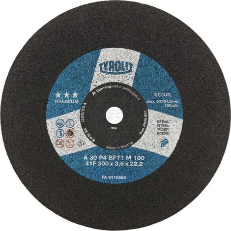 Disque à tronçonner TYROLIT 151301TYR