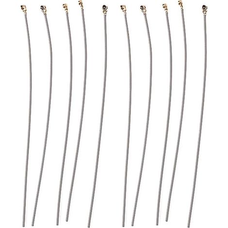 Lot de 10 antennes réceptrices 2,4 GHz de 15 cm de long, port IPX13, câble RF113 pour Futaba et FrSky (1/4)
