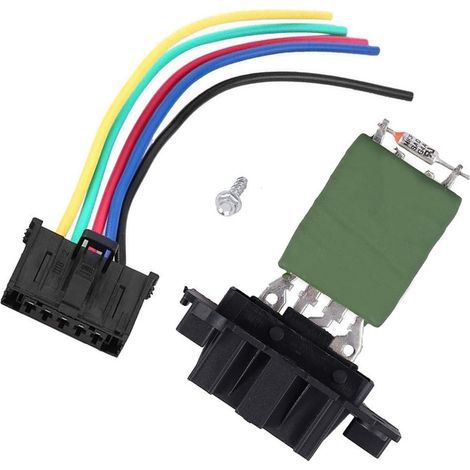 Résistance de Ventilateur de Chauffage et Faisceau de Câblage 77364061 – Pour Corsa D/E, Punto, Linea, Doblo, Ducato, Fiorino, Qubo , (1/5)