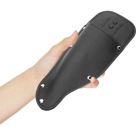 Sécateur, étui en similicuir noir avec clip ceinture pour le (1/5)