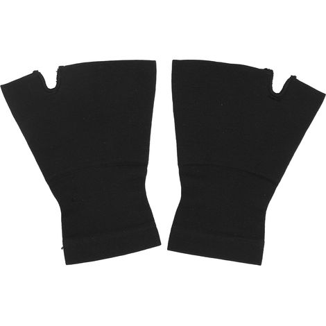 Manchon de compression poignet-pouce noir pour syndrome du canal carpien, attelle souple anti-douleur (1/5)