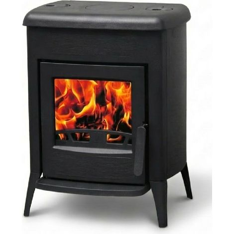 Plamen Gusskaminofen Amity 3 mit Herdplatte und 8 kW (1/5)