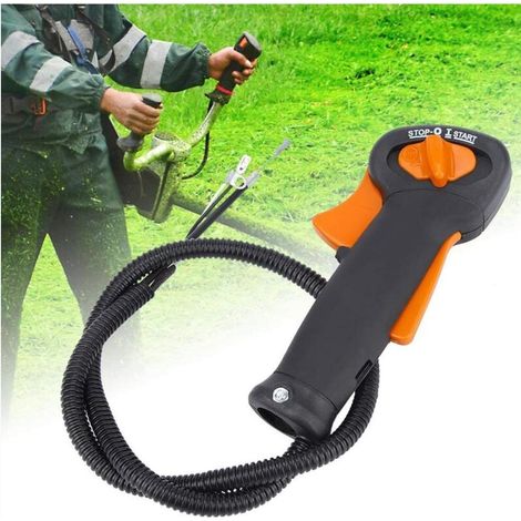 Remplacement de la poignée du commutateur de Commande des gaz pour Le commutateur d'accélérateur de la Tondeuse à Gazon FS120 FS200 FS250 MOONSTARS (1/4)