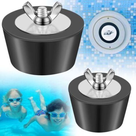 Bouchons d’hiver pour piscine – 2 pièces, adaptés aux diamètres 38 mm et 51 mm, protection anti-gel des tuyaux de vidange pour piscines et spas