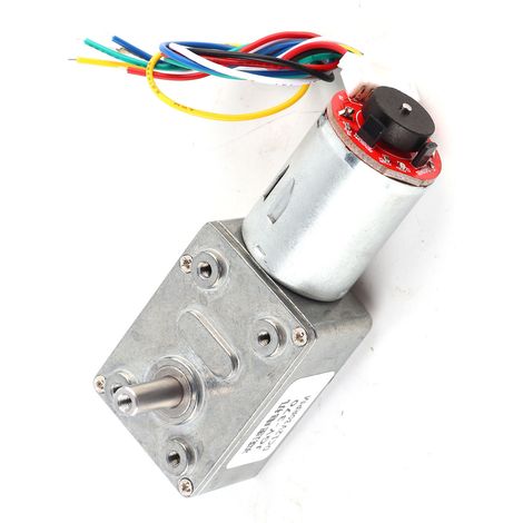Hochleistungsfähiger, selbsthemmender Schneckengetriebemotor-Encoder JGY370, 12 V (1/5)