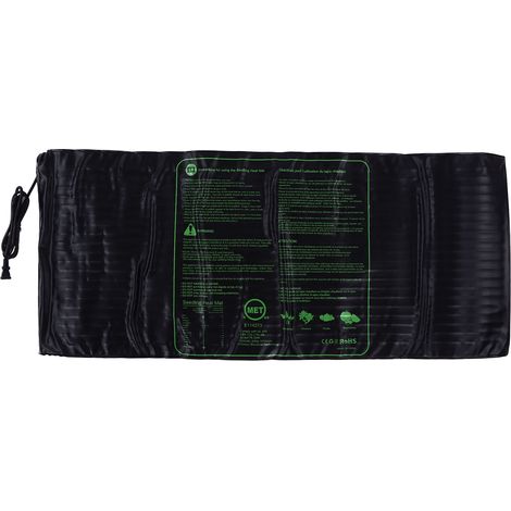 Tapis chauffant pour semis, tapis chauffant pour plantes, tapis chauffant de germination hydroponique en silicone, tapis accélérateur de chaleur (1/5)