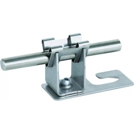 Dehn Dachleitungshalter f. Wellplattendächer Profil 5/8 m. DEHNgrip Rd 8mm NIRO 206339 (1/2)