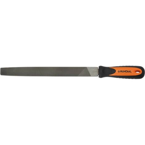 Lima piatta parallela con manico ergonomico taglio 1/2 dolce per metallo -6" (1/2)