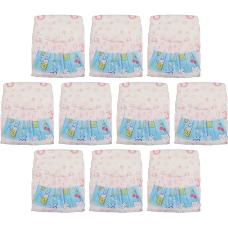 Couche Pour Chienne - Non Tissé - Absorption Élevée - Anti-Fuite - Respirant - Taille XS - 10 Pièces (1/5)