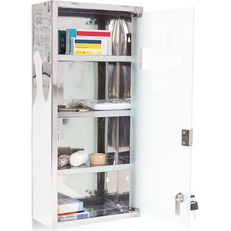 Armadietto per medicinali in acciaio inox (1/5)