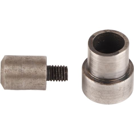 Lot de 2 poinçons creux en acier 45, diamètre 1,5-16mm, pour perforer cuir et ceinture, outil de perçage à trous (14mm) (1/5)