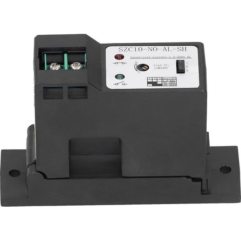 SZC10-NO-AL-SH selbstversorgender Sensorstromschalter für industrielle Anwendungen, 1,5–200 A Erfassung, Öffnerkontakt (1/5)