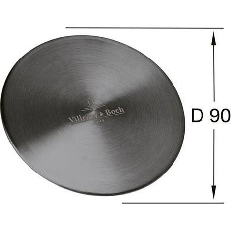 Cache bonde evier VILLEROY ET BOCH Anthracite