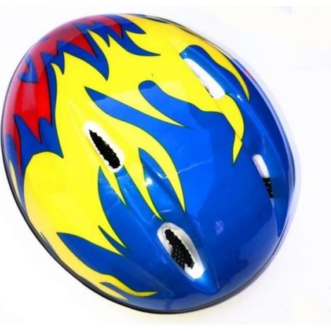 Casque de vélo pour enfants de 3 à 10 ans - Marque Neutre - Couleur Bleu - Coque en mousse EPS